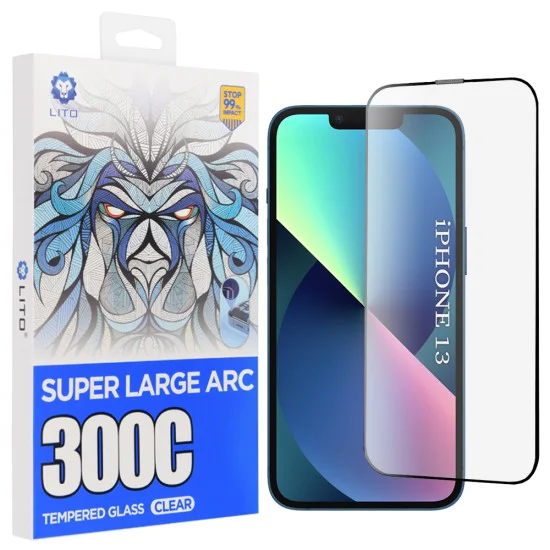 Протектор за iPhone 13 / iPhone 13 Pro / iPhone 14 - Lito D+ Max 300C - Прозрачен