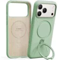 Калъф за iPhone 17 Pro - QPRO Silicone Series - Torras - Matcha Green