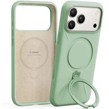 Калъф за iPhone 17 Pro - QPRO Silicone Series - Torras - Matcha Green