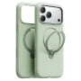 Калъф за iPhone 17 Pro Max - QPRO Silicone Series - Torras - Matcha Green