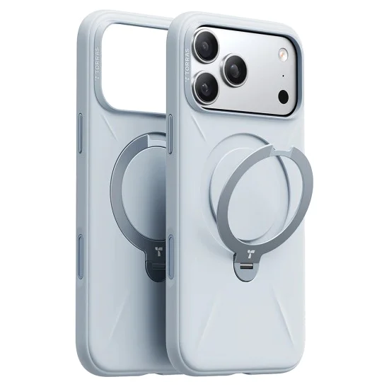Калъф за iPhone 17 Pro - QPRO Silicone Series - Torras - Baby Blue