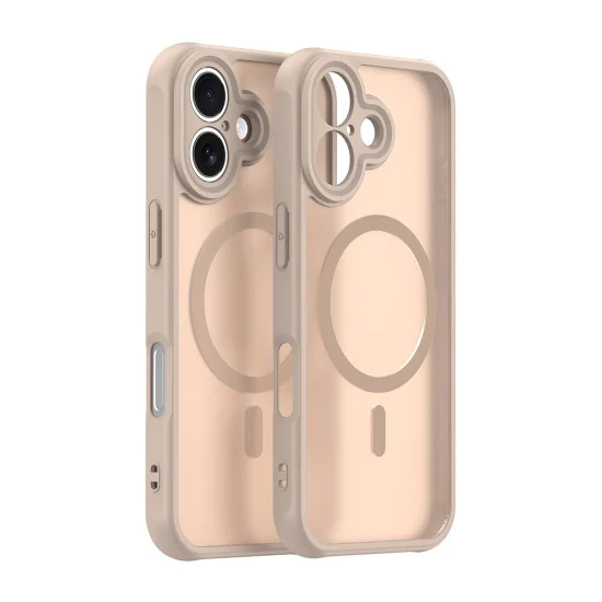 Калъф с MagSafe – Techsuit HaloFrost II – iPhone 17 – Златен