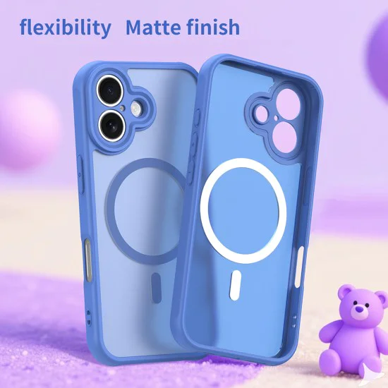 Калъф с MagSafe – Techsuit HaloFrost II – iPhone 17 – Светлосин