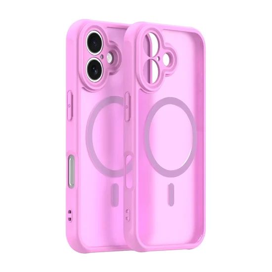 Калъф с MagSafe – Techsuit HaloFrost II – iPhone 17 – Розов