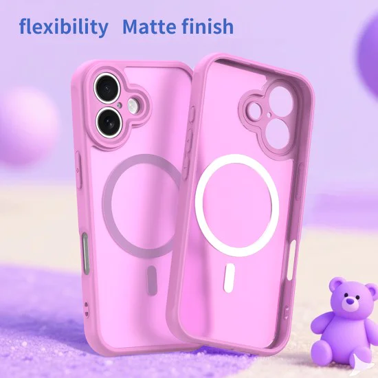 Калъф с MagSafe – Techsuit HaloFrost II – iPhone 17 – Розов