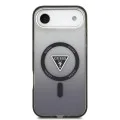 Калъф за iPhone 17 Air – с MagSafe – Guess (GUHMP17MHGTMLCGK) IML Gradient Triangle Logo – Черен
