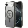 Калъф за iPhone 17 Air – с MagSafe – Guess (GUHMP17MHGTMLCGK) IML Gradient Triangle Logo – Черен