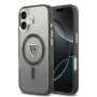 Калъф за iPhone 17 – с MagSafe – Guess (GUHMP17SHGTMLCGK) IML Gradient Triangle Logo – Черен