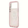 Калъф за iPhone 17 Pro – с MagSafe – Karl Lagerfeld (KLHMP17LHGCHGKBP) IML Choupette Sketch Logo – Розов