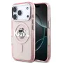 Калъф за iPhone 17 Pro – с MagSafe – Karl Lagerfeld (KLHMP17LHGCHGKBP) IML Choupette Sketch Logo – Розов