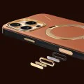Калъф за iPhone 17 Pro - Torras - QPRO Leather Series - Черен