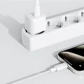Acefast - Кабел за данни (C18-04) - USB към Type-C, бързо зареждане, 3A, устойчив на огъване, найлонова оплетка, 1.2 м - бял