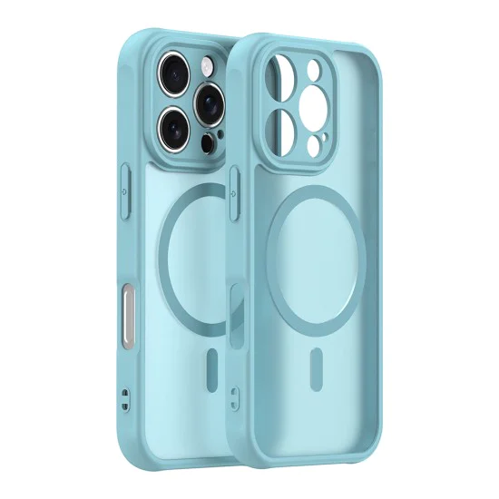 Калъф за iPhone 16 Pro - Techsuit - HaloFrost II MagSafe - Ментово Зелен