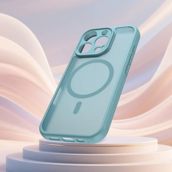Калъф за iPhone 16 Pro - Techsuit - HaloFrost II MagSafe - Ментово Зелен