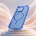 Калъф за iPhone 16 Pro - Techsuit - HaloFrost II MagSafe - Небесно Син