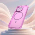 Калъф за iPhone 16 Pro - Techsuit - HaloFrost II MagSafe - Розов