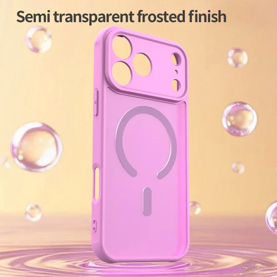 Калъф с MagSafe – Techsuit HaloFrost II – iPhone 17 Pro – Оранжев