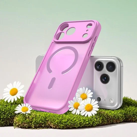 Калъф с MagSafe – Techsuit HaloFrost II – iPhone 17 Pro – Оранжев