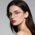 Очила с филтър за синя светлина – Techsuit Reflex PC (3160) – Дамски, правоъгълни, метална рамка – Черни
