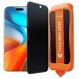 Протектор за iPhone 17 Pro Max - Torras - GlassGo Install Master Privacy - Черен