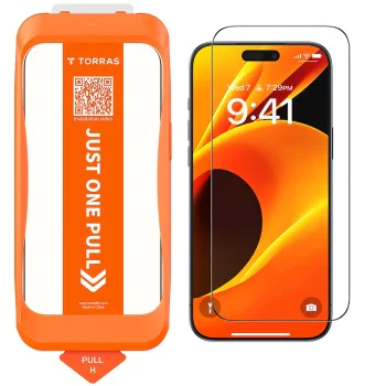 Калъф за iPhone 17 Pro Max - Torras - GlassGo Install Master - Прозрачен