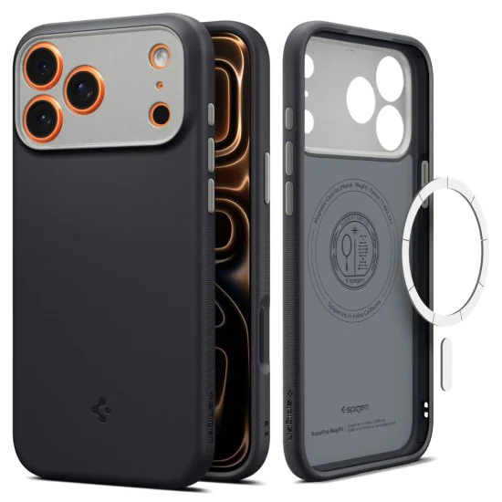 Калъф за iPhone 17 Pro Max - Spigen - Caseology Nano Pop MagSafe - Черен