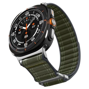 Каишка Spigen WBF0 – Samsung Galaxy Watch Ultra 47mm – Зелена
