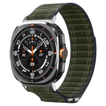 Каишка Spigen WBF0 – Samsung Galaxy Watch Ultra 47mm – Зелена