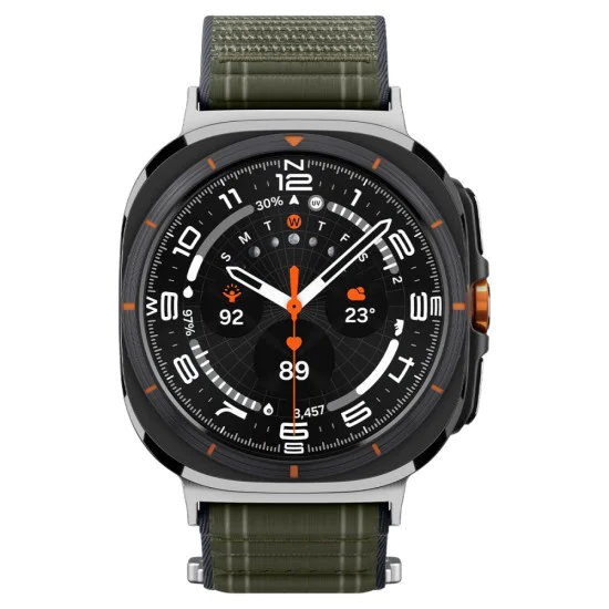 Каишка Spigen WBF0 – Samsung Galaxy Watch Ultra 47mm – Зелена