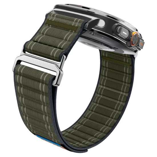Каишка Spigen WBF0 – Samsung Galaxy Watch Ultra 47mm – Зелена