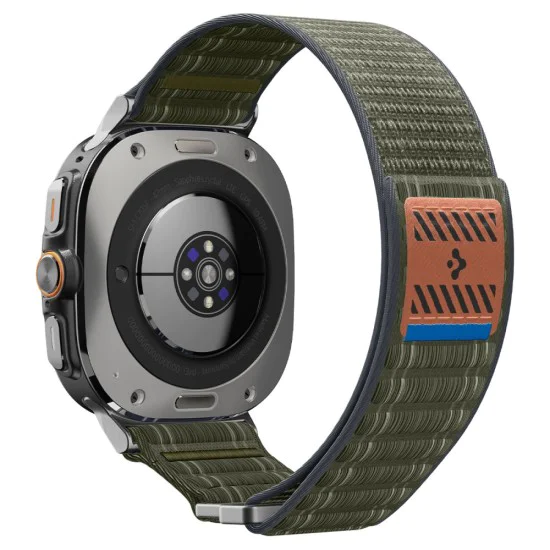 Каишка Spigen WBF0 – Samsung Galaxy Watch Ultra 47mm – Зелена