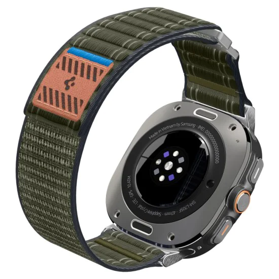 Каишка Spigen WBF0 – Samsung Galaxy Watch Ultra 47mm – Зелена