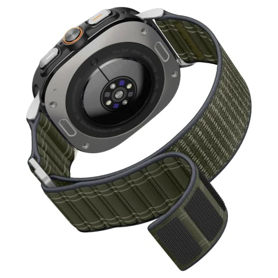 Каишка Spigen WBF0 – Samsung Galaxy Watch Ultra 47mm – Зелена