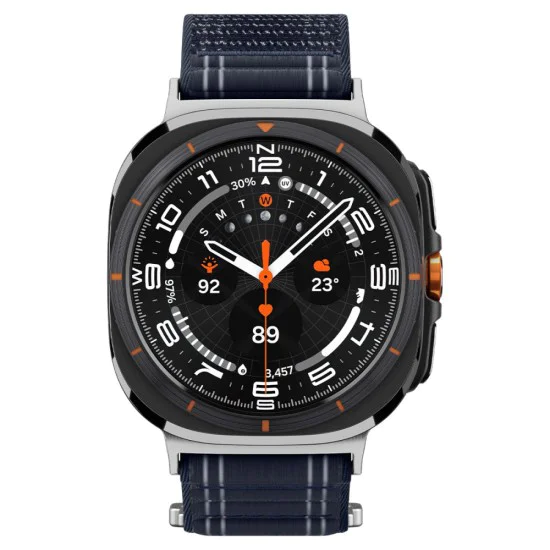 Каишка Spigen WBF0 – Samsung Galaxy Watch Ultra 47mm – Тъмносин