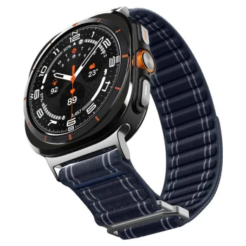 Каишка Spigen WBF0 – Samsung Galaxy Watch Ultra 47mm – Тъмносин