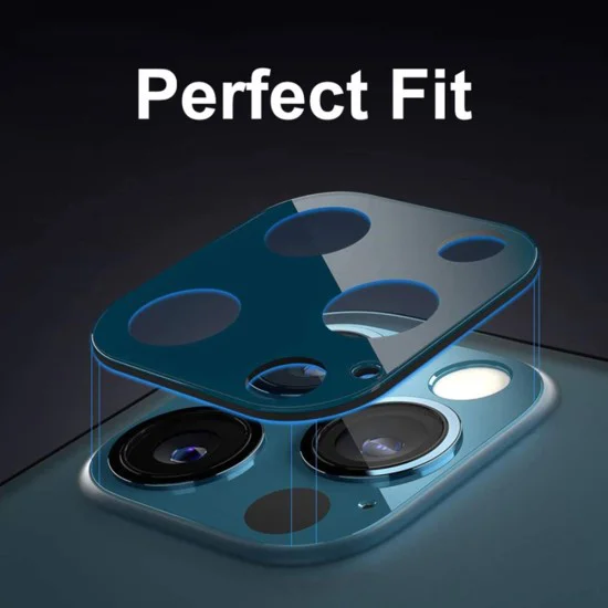 Протектор за камера – Techsuit Full Camera Glass – iPhone 17 Pro – Оранжев