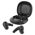 Acefast - Безжични слушалки (W3) - Bluetooth V5.4, Активно намаляване на шума, 4 микрофона, ANC + ENC, IPX4, 350mAh - Черни