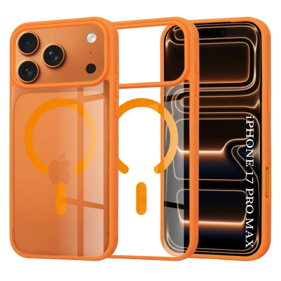 Калъф с MagSafe – Techsuit MagSafe Pro – iPhone 17 Pro Max – Оранжев