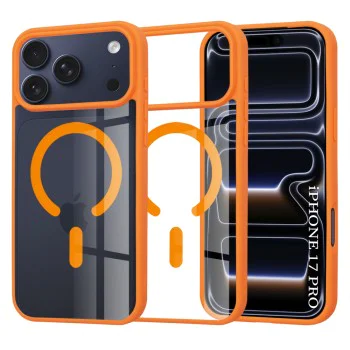 Калъф с MagSafe – Techsuit MagSafe Pro – iPhone 17 Pro – Оранжев