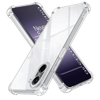 Калъф за OnePlus Nord CE5 - Techsuit - Удароустойчив Clear Silicone - Прозрачен