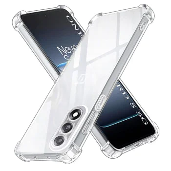 Калъф за OnePlus Nord 5 - Techsuit - Удароустойчив Clear Silicone - Прозрачен