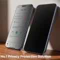Калъф за iPhone 17 - Torras - GlassGo Install Master Privacy - Черен