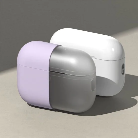 Калъф за Apple AirPods Pro 3 - Ringke - Силиконов - Светло лилав