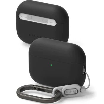 Калъф за Apple AirPods Pro 3 - Ringke - Силиконов - Черен