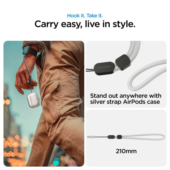 Калъф за Apple AirPods Pro 3 – Spigen Liquid Crystal – Кристално прозрачен