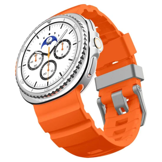 Каишка Spigen WBS2 – Samsung Galaxy Watch8 40/44mm / Watch8 Classic – Оранжева
