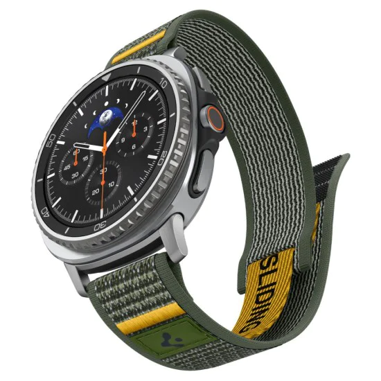 Каишка Spigen Athlex Air – Samsung Galaxy Watch8 40/44mm / Watch8 Classic – Активно зелено