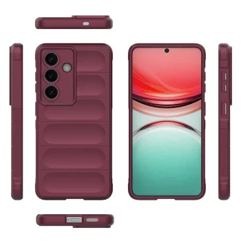 Калъф за Samsung Galaxy S26 - Magic Shield - Techsuit - Бордо