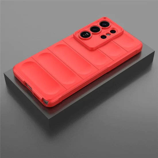Калъф за Samsung Galaxy S26 Ultra - Magic Shield - Techsuit - Червен