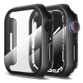 Калъф за Apple Watch 7 (41mm) + Калъф - Defense360 Pro - Черен